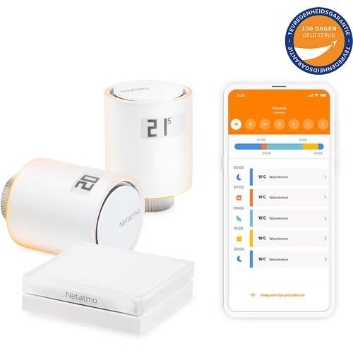 Netatmo Thermostaatkraan Starterpack Intelligent