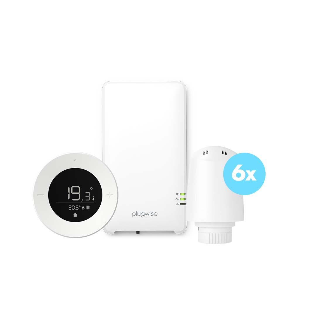 Plugwise Starterkit Pro met 6 radiatorknoppen
