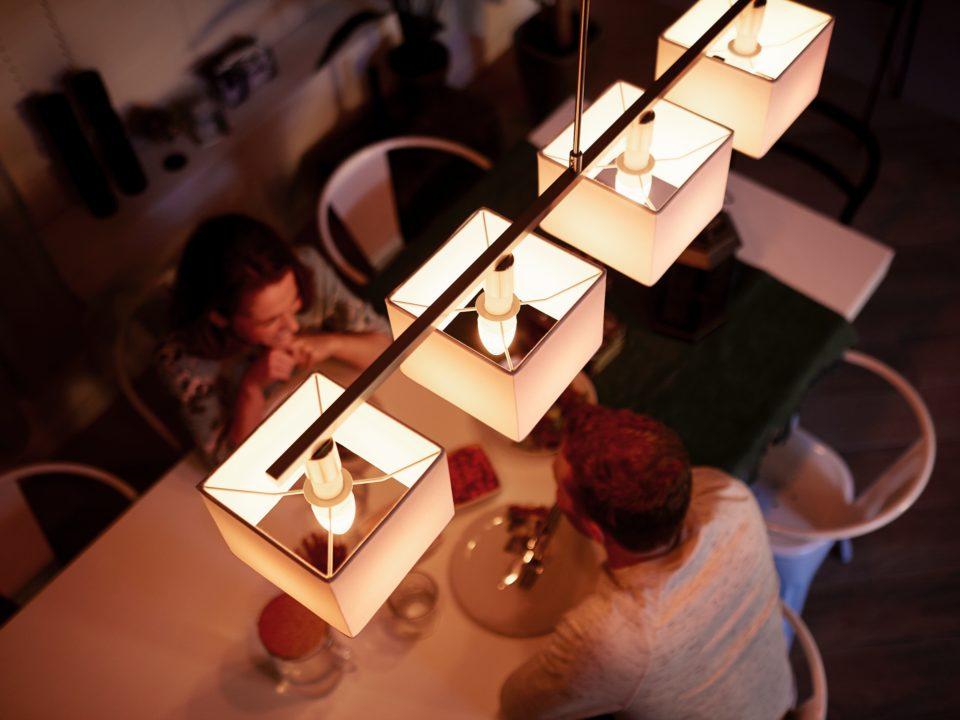 Philips Hue White Ambiance E14 Kaarslamp 10-Pack