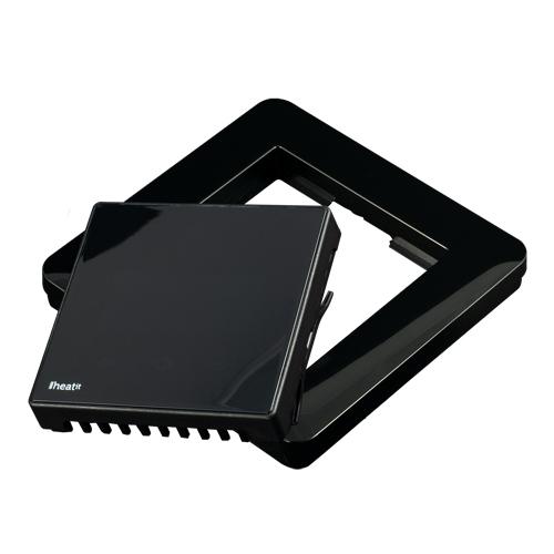 Heatit Wandthermostaat Zwart Z-Wave Plus Z-Trm3