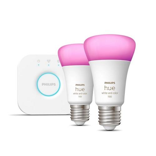 Philips Hue Starterkit Bridge Met E27 Lampen